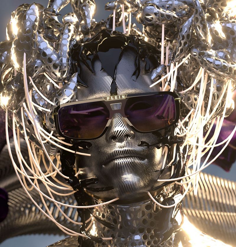 PHILIPP PLEIN Eyewear SPP008 703V NFT cr