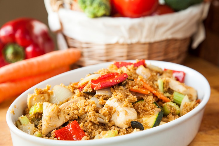 4 recept - Cous cous s piletinom i povrcem