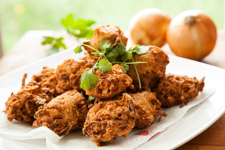 5 recept - Bhaji od luka