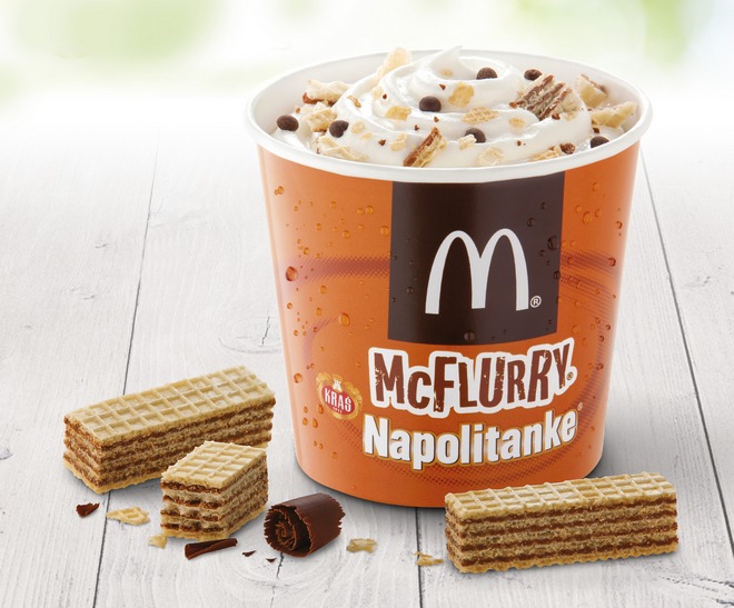 McFlurry Napolitanke