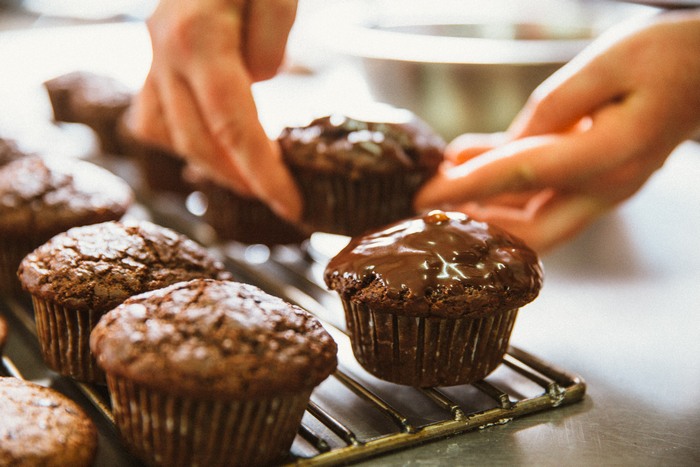 muffin cokolada
