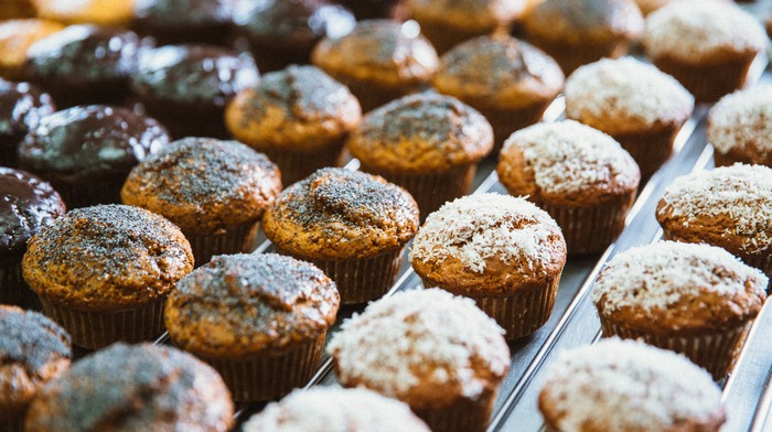 muffin kokos mak cokolada